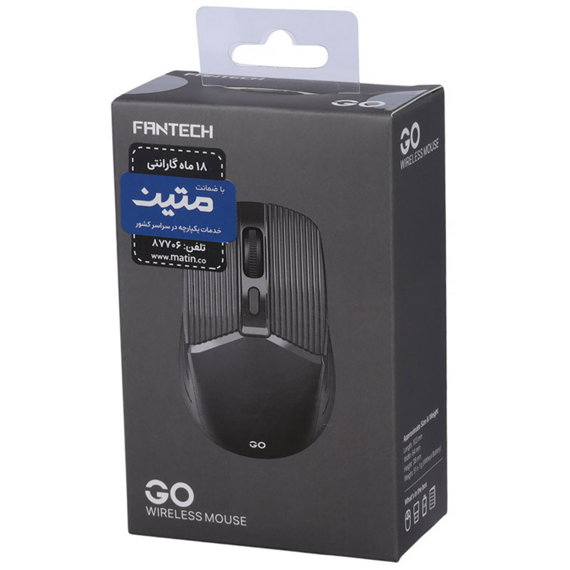 موس بی سیم فنتک GO W605