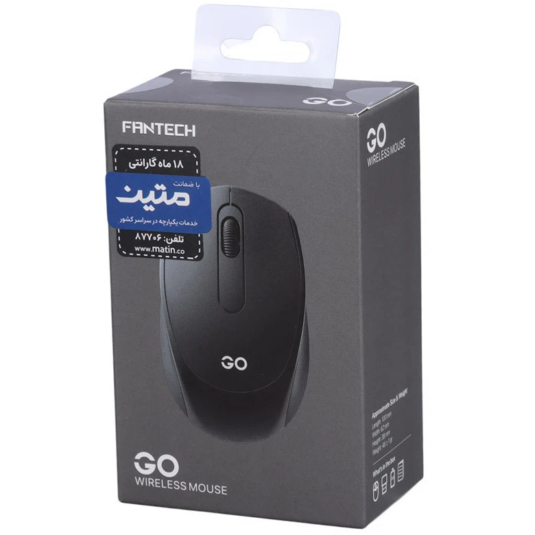 موس بی سیم فنتک GO W603