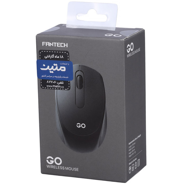 موس بی سیم فنتک GO W603