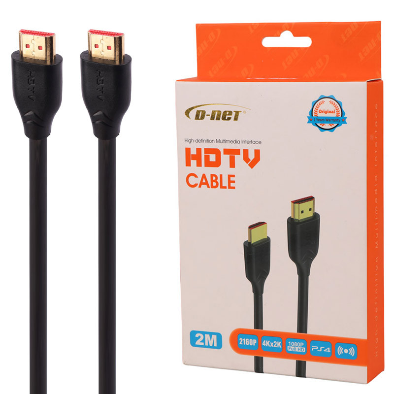 کابل HDMI 4K دی نت D-NET طول 2 متر