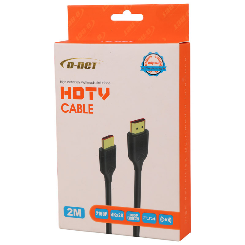 کابل HDMI 4K دی نت D-NET طول 2 متر