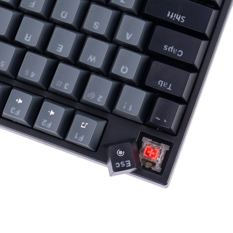 کیبورد گیمینگ فنتک ATOM87 MK876V2 Red Switch