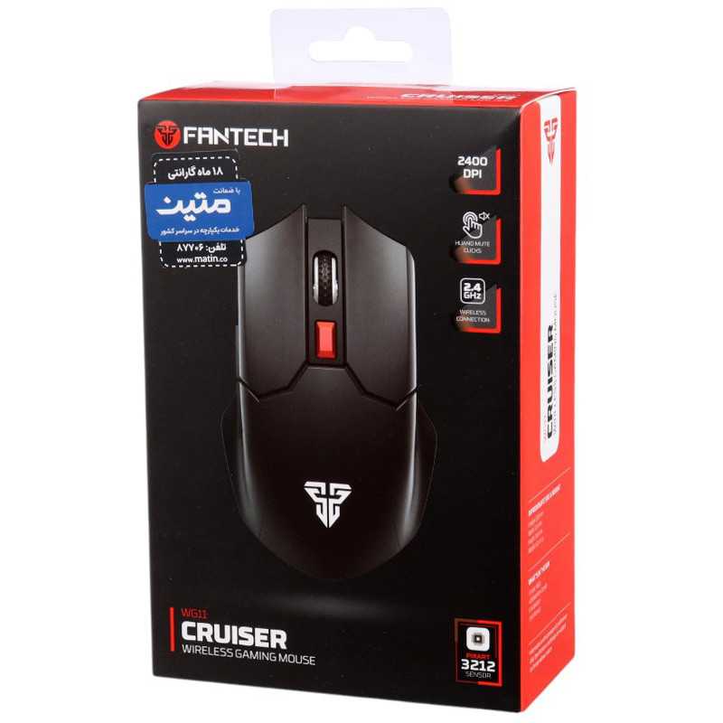 موس بی سیم گیمینگ فنتک CRUISER WG11