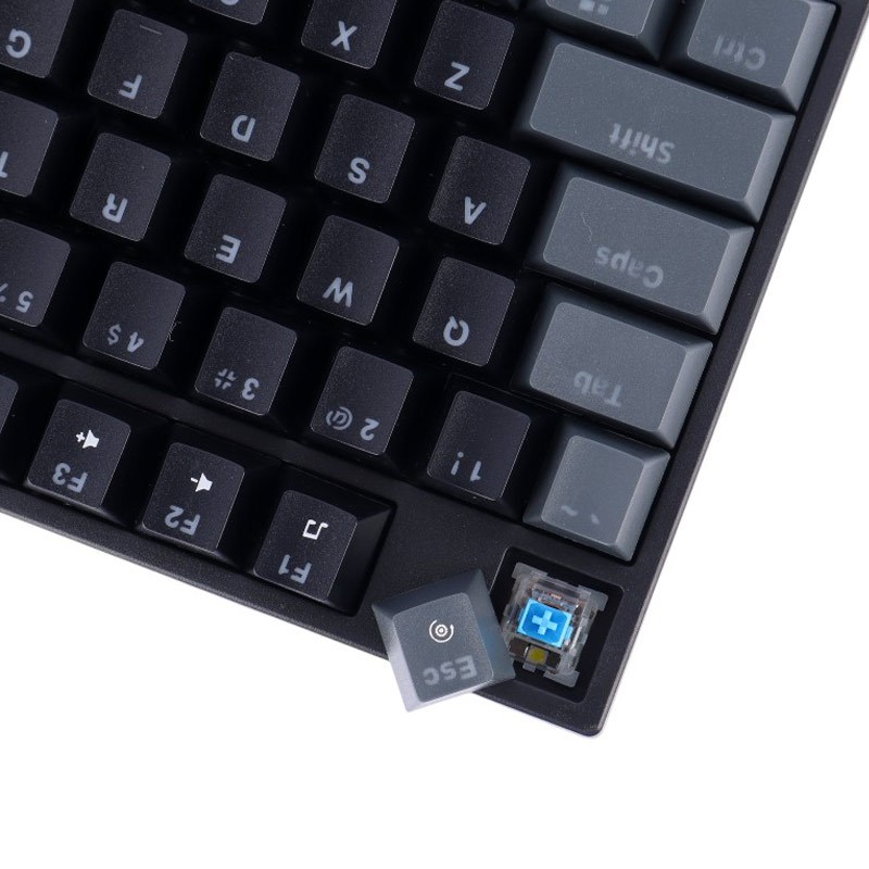 کیبورد گیمینگ فنتک ATOM87 MK876V2 Blue Switch