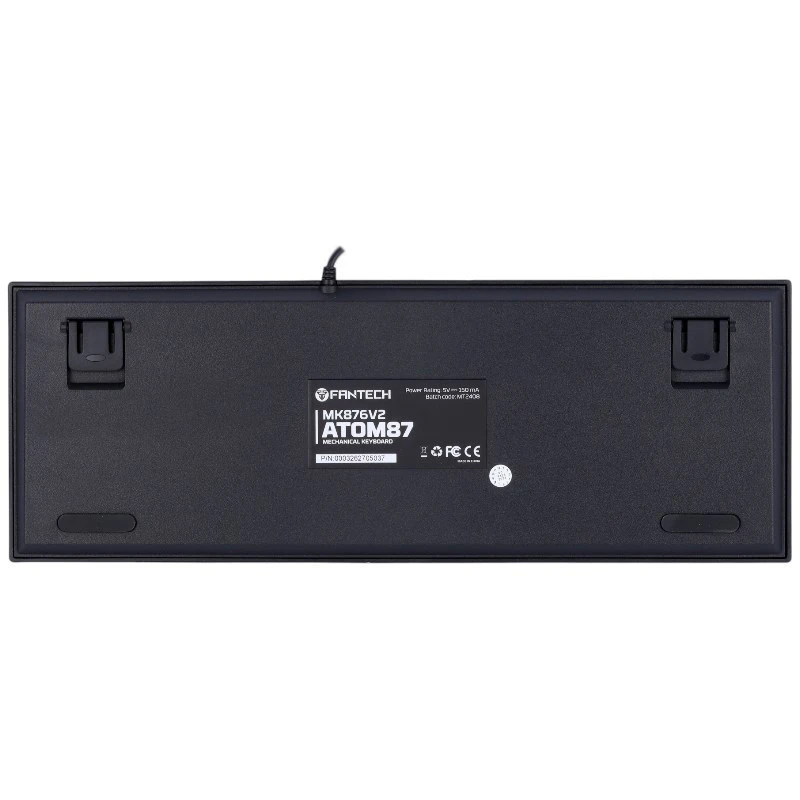 کیبورد گیمینگ فنتک ATOM87 MK876V2 Blue Switch