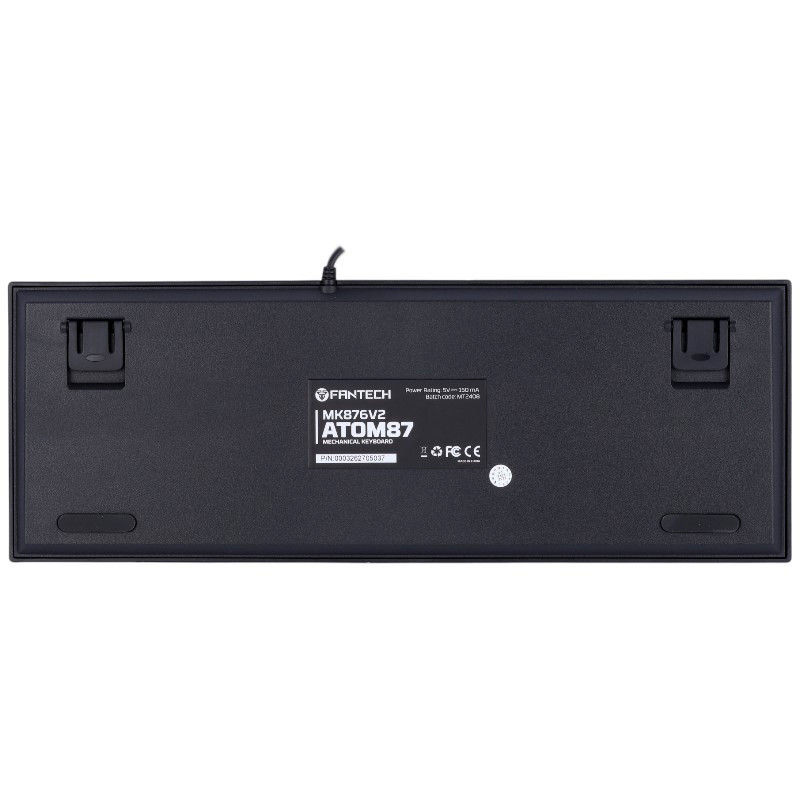 کیبورد گیمینگ فنتک ATOM87 MK876V2 Blue Switch