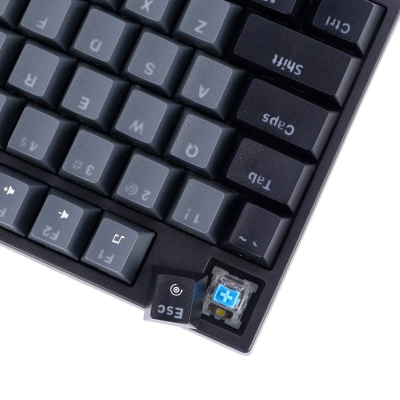 کیبورد گیمینگ فنتک ATOM87 MK876V2 Blue Switch
