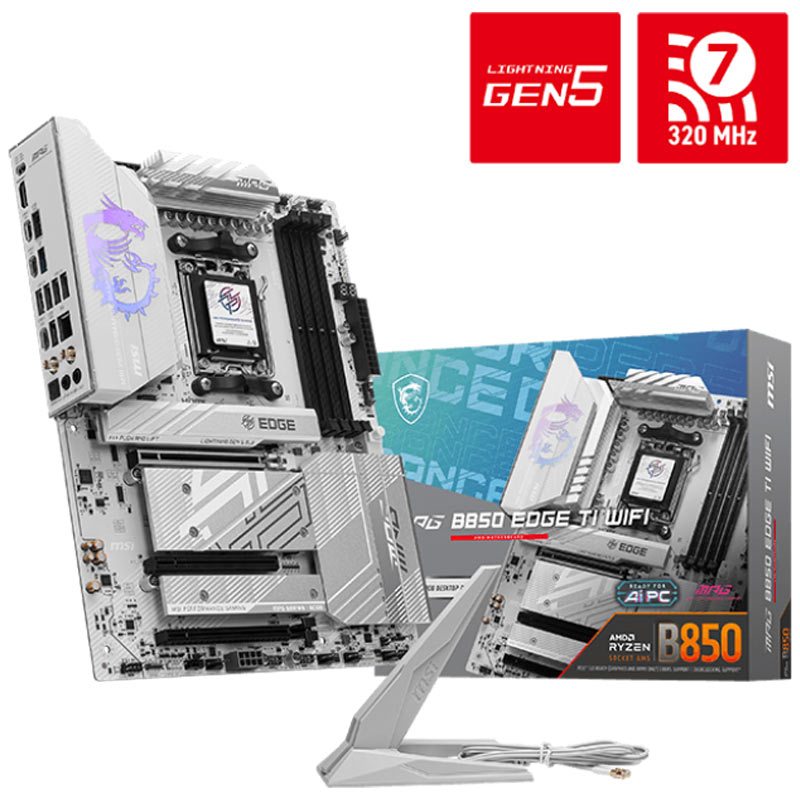 مادربرد ام اس آی MPG B850 EDGE TI WIFI DDR5
