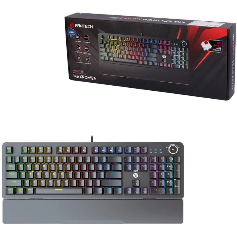 کیبورد گیمینگ فنتک Fantech MK853V2 Red Switch