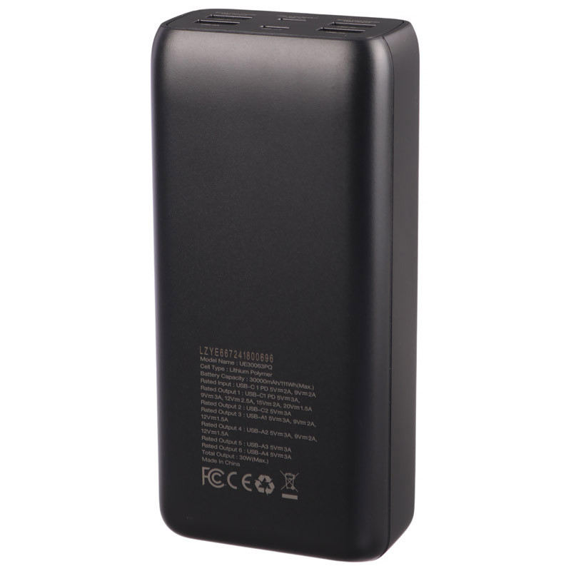 پاور بانک فست شارژ انرجایزر Ultimate UE30063PQ PD3.0 30W ظرفیت 30000 میلی آمپر ساعت