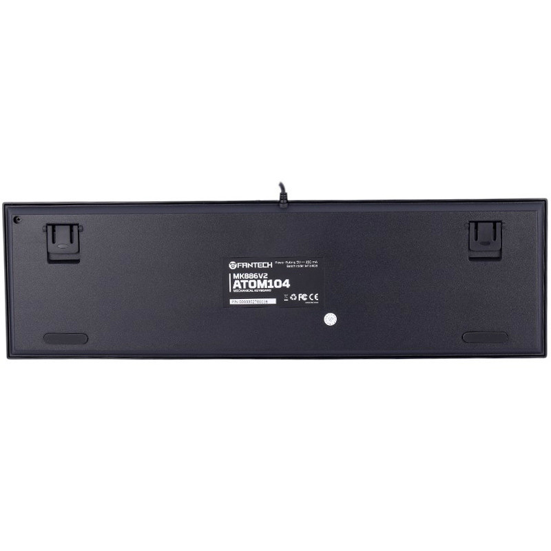 کیبورد گیمینگ فنتک ATOM104 MK886V2 Red Switch