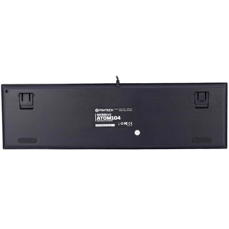 کیبورد گیمینگ فنتک ATOM104 MK886V2 Blue Switch