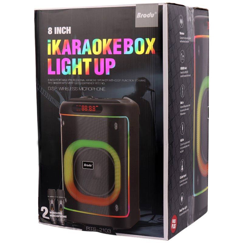 اسپیکر بلوتوثی برودو BTS-2103 + میکروفون