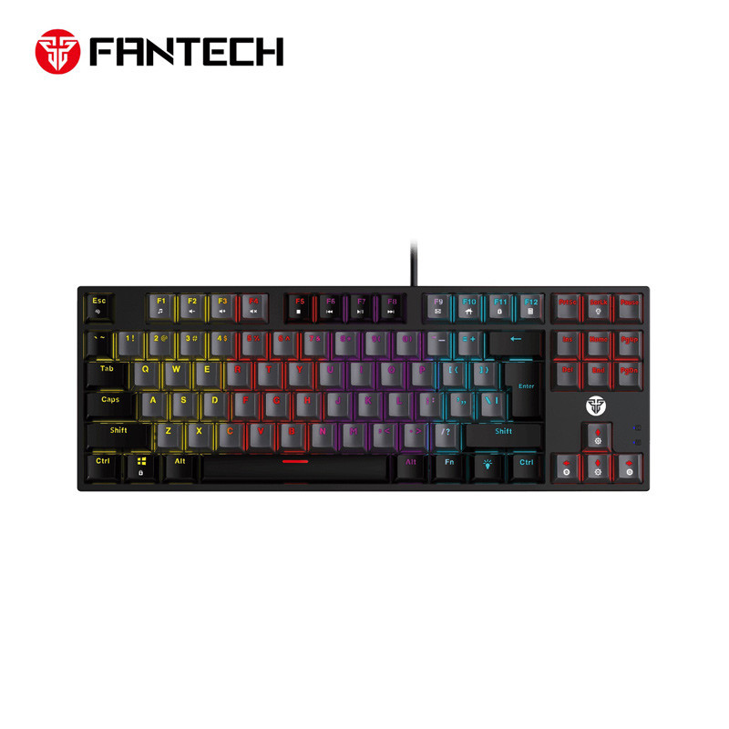 کیبورد گیمینگ فنتک ATOM87 MK876V2 Red Switch