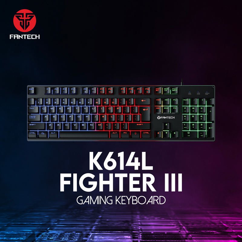 کیبورد گیمینگ فنتک Fighter III K614L