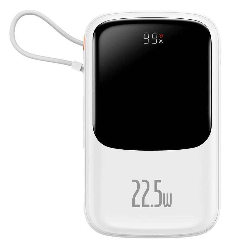 پاور بانک فست شارژ باسئوس QPOW Pro PPQD2-20C QC PD 22.5W ظرفیت 20000 میلی آمپر ساعت