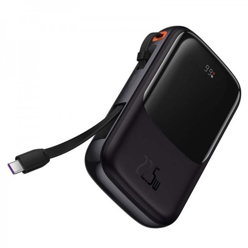 پاور بانک فست شارژ باسئوس QPOW Pro PPQD2-20C QC PD 22.5W ظرفیت 20000 میلی آمپر ساعت
