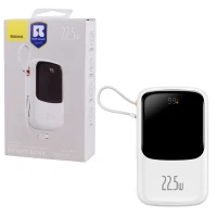 پاور بانک فست شارژ باسئوس QPOW Pro PPQD2-20C QC PD 22.5W ظرفیت 20000 میلی آمپر ساعت