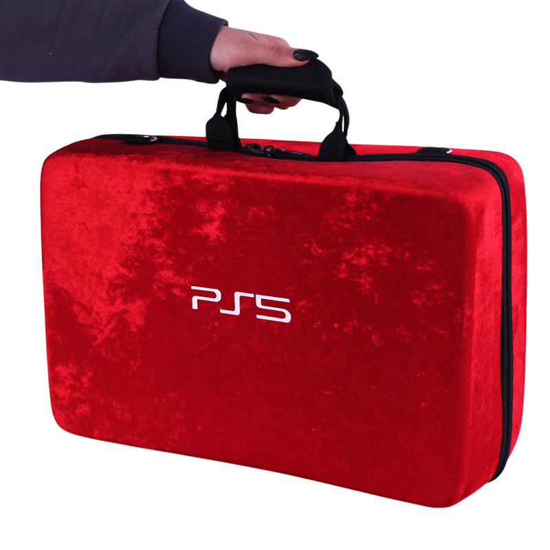 کیف کنسول بازی دوکاره PS5 Pro / Slim مخملی کد 7