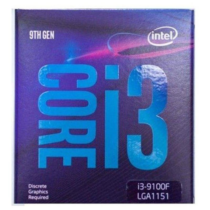 فن خنک کننده CPU اینتل Intel Core i3 9100F LGA1151