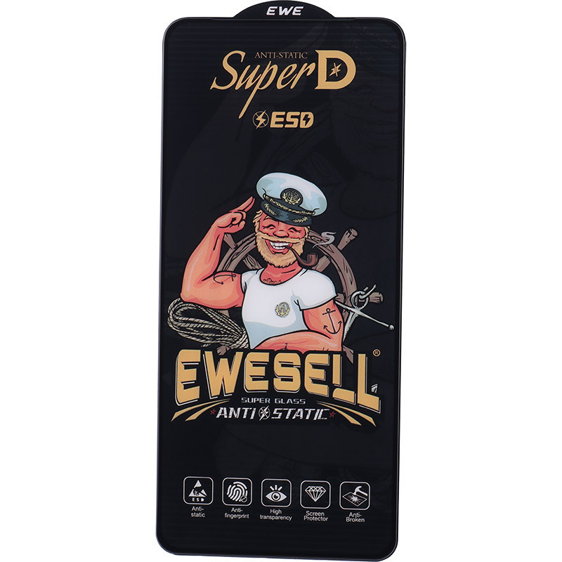 گلس Super D آنتی استاتیک ESD Ewesell شیائومی Poco X3 / X3 NFC / X3 Pro