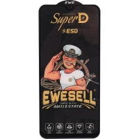 گلس Super D آنتی استاتیک ESD Ewesell سامسونگ Galaxy A20 / A30 / A30s / A50 / A50s