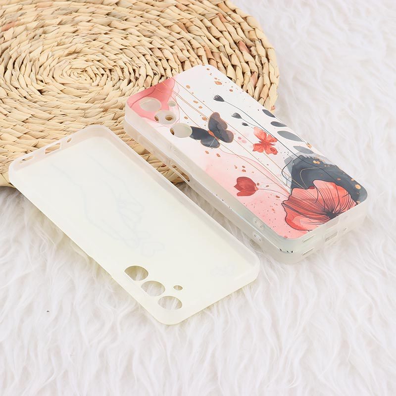 قاب ژله ای سامسونگ Galaxy A16 4G / A16 5G طرح دار چاپی محافظ لنزدار