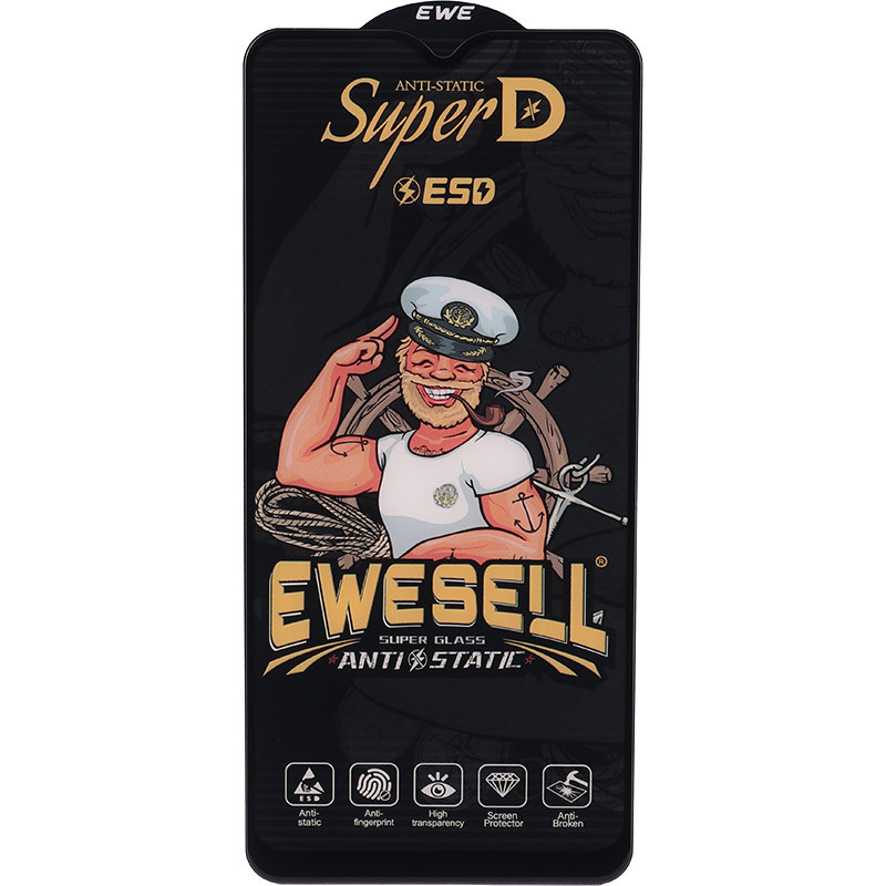 گلس Super D آنتی استاتیک Ewesell سامسونگ Galaxy A20s