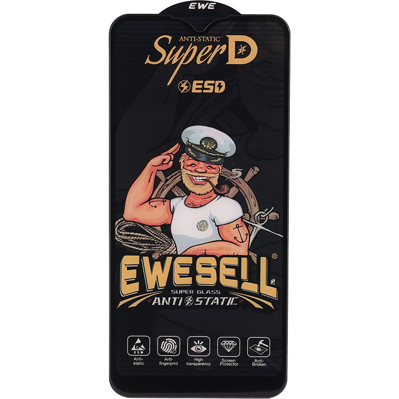 گلس Super D آنتی استاتیک ESD Ewesell سامسونگ Galaxy A01 / M01