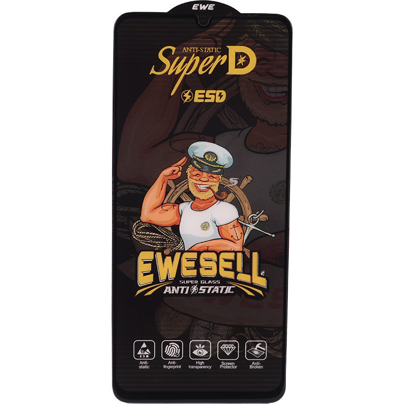 گلس Super D آنتی استاتیک Ewesell سامسونگ Galaxy A05 / A05s