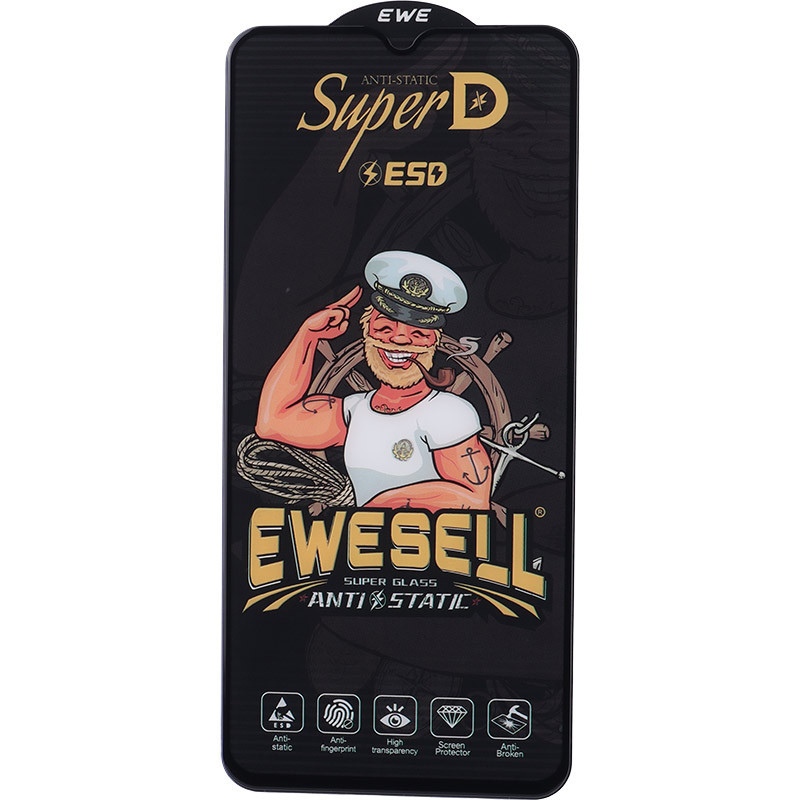 گلس Super D آنتی استاتیک ESD Ewesell شیائومی Redmi Note 8 Pro