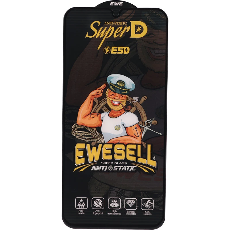گلس Super D آنتی استاتیک Ewesell سامسونگ Galaxy A34 / F34 / M34 5G