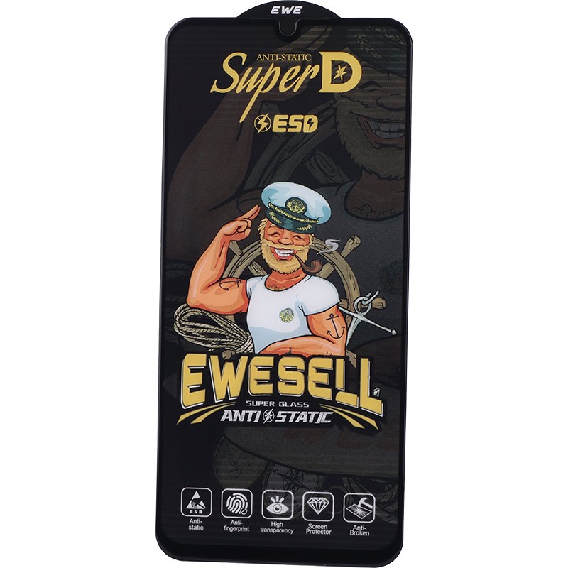 گلس Super D آنتی استاتیک ESD Ewesell سامسونگ Galaxy A24 4G