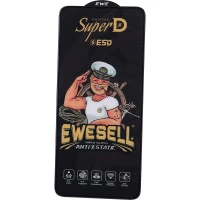گلس Super D آنتی استاتیک ESD Ewesell شیائومی Redmi Note 14