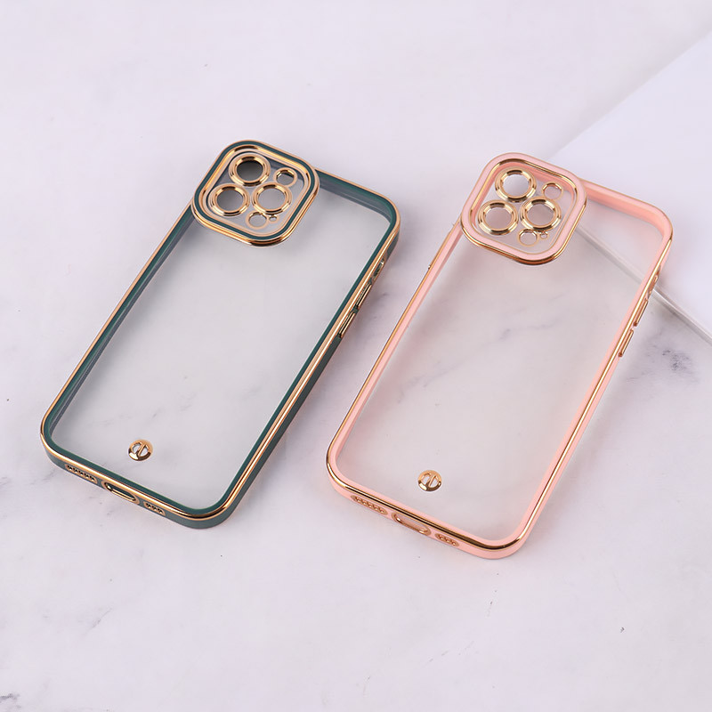 قاب Space آیفون iPhone 12 Pro دور رنگی محافظ لنزدار