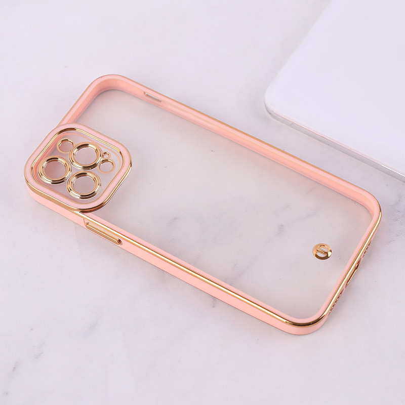 قاب Space آیفون iPhone 12 Pro دور رنگی محافظ لنزدار
