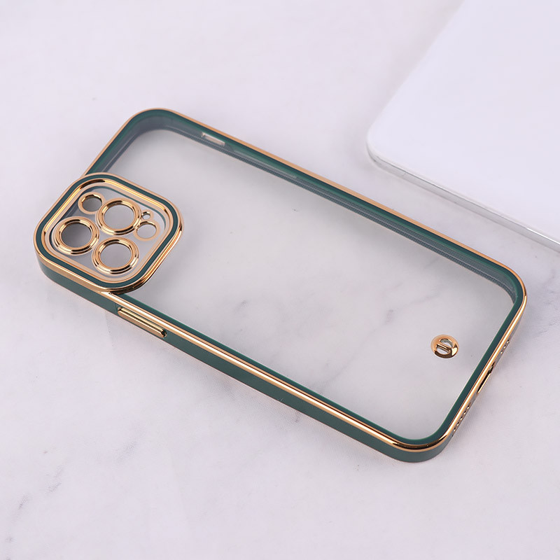 قاب Space آیفون iPhone 12 Pro دور رنگی محافظ لنزدار