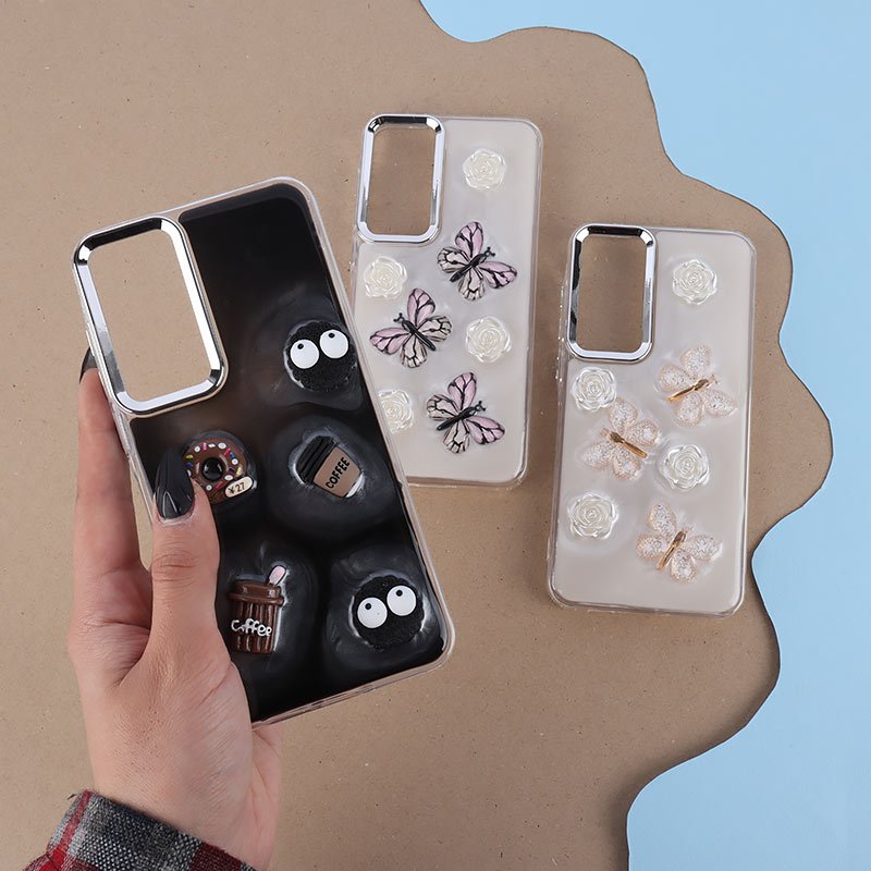قاب رزینی سامسونگ Galaxy A55 برجسته طرح دار