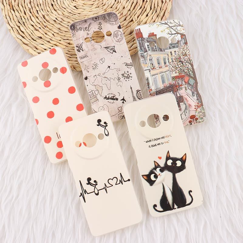 قاب ژله ای شیائومی Redmi A3 / A3X طرح دار چاپی محافظ لنزدار