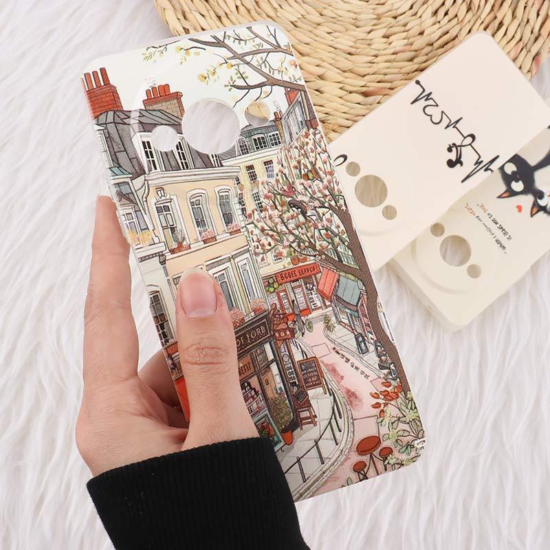 قاب ژله ای شیائومی Redmi A3 / A3X طرح دار چاپی محافظ لنزدار