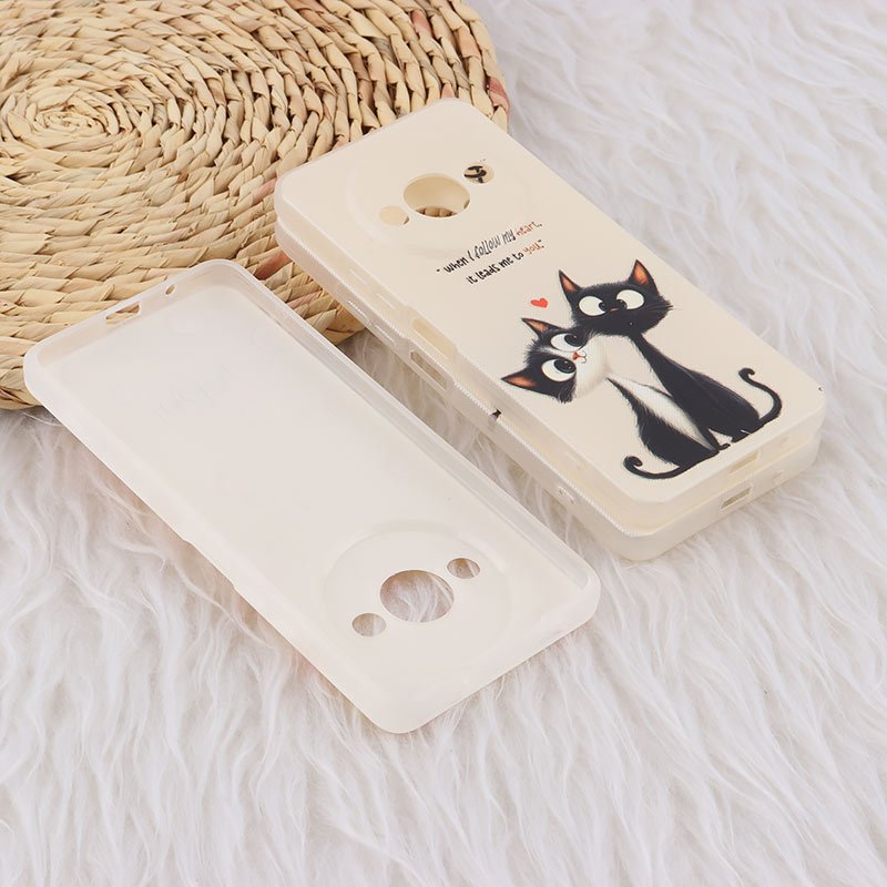 قاب ژله ای شیائومی Redmi A3 / A3X طرح دار چاپی محافظ لنزدار