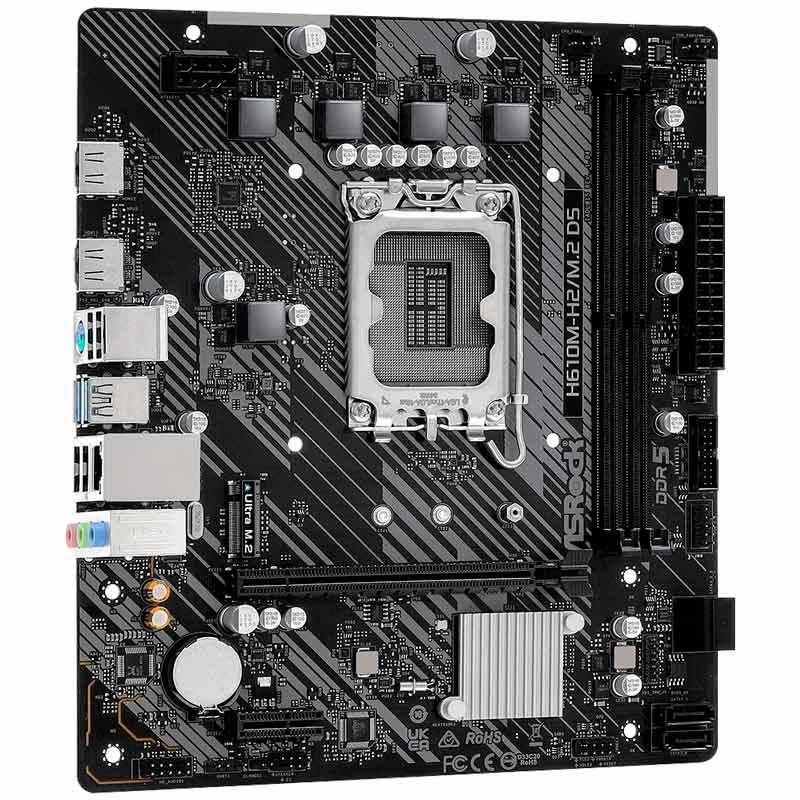 مادربرد ازراک H610M-H2/M.2 DDR5