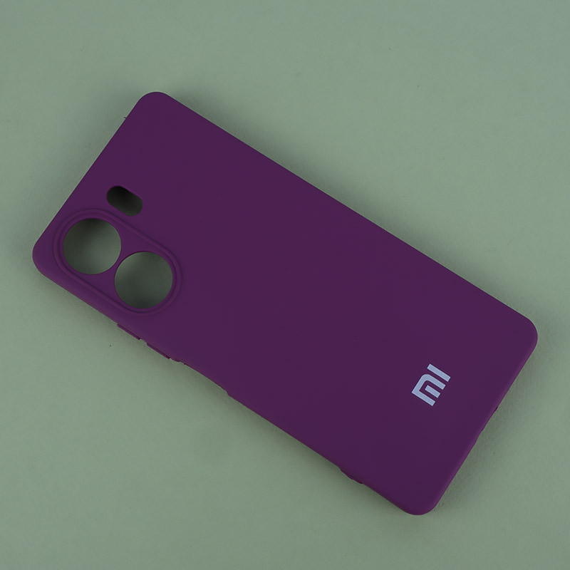 قاب سیلیکونی Highcopy زیربسته شیائومی Redmi 13C / Poco C65 محافظ لنزدار