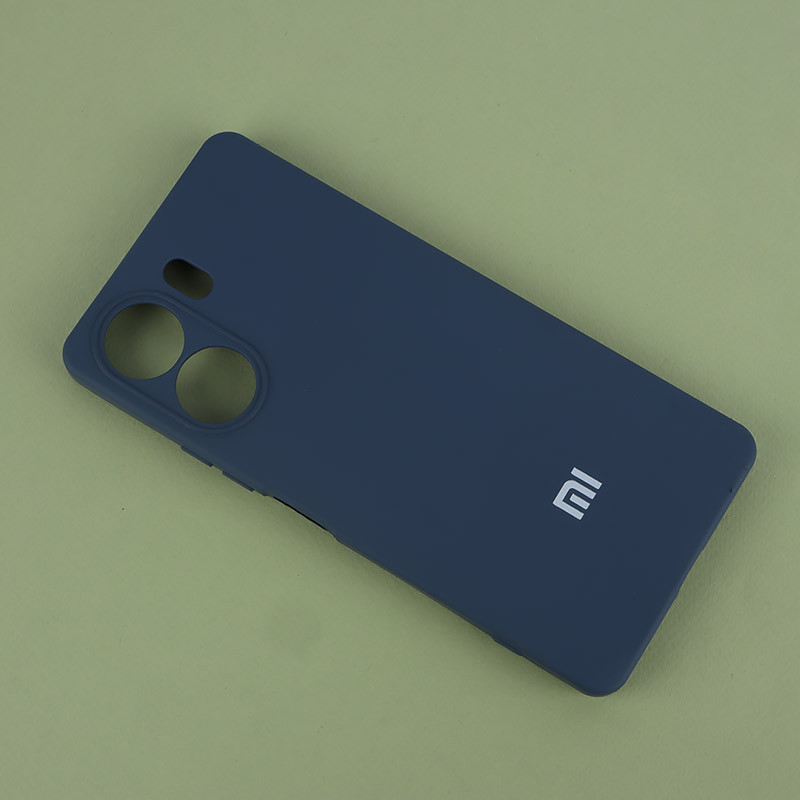 قاب سیلیکونی Highcopy زیربسته شیائومی Redmi 13C / Poco C65 محافظ لنزدار