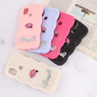 قاب موج دار سامسونگ Galaxy A21s طرح Chanel