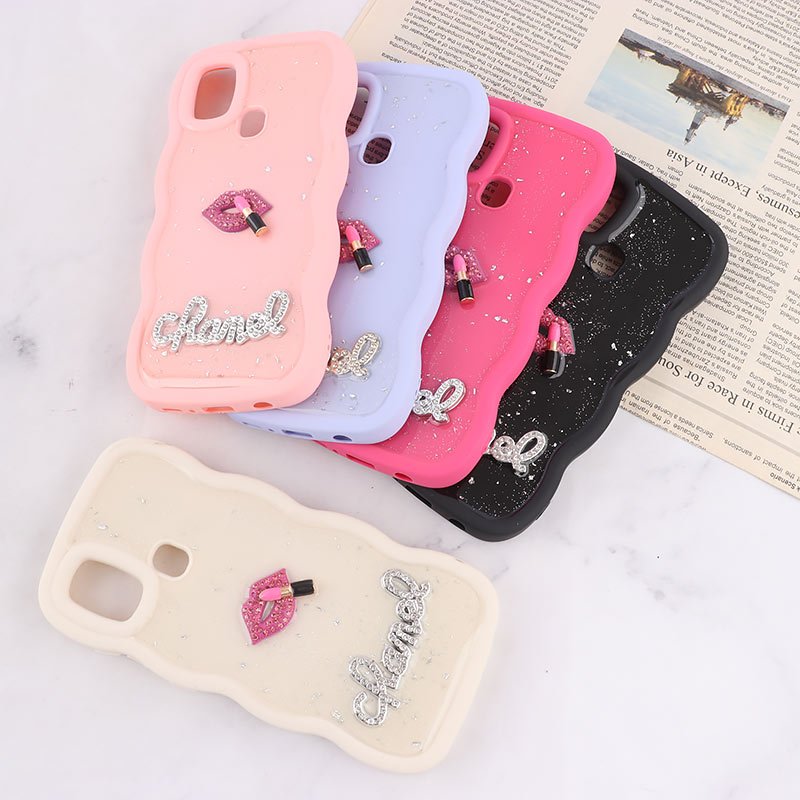 قاب موج دار سامسونگ Galaxy A21s طرح Chanel