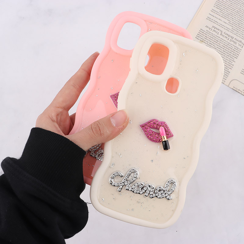 قاب موج دار سامسونگ Galaxy A21s طرح Chanel