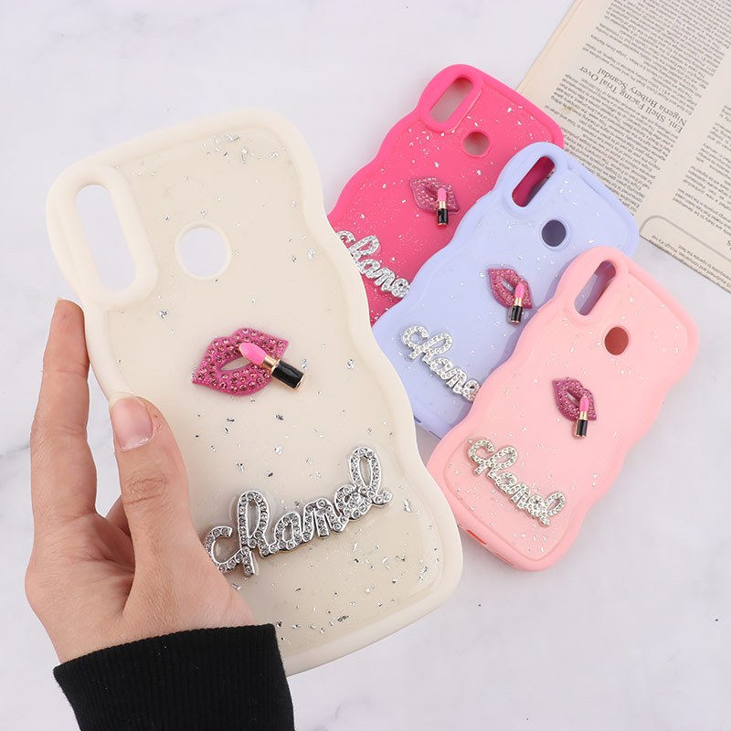 قاب موج دار سامسونگ Galaxy A20s طرح Chanel