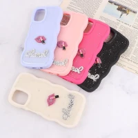 قاب موج دار سامسونگ Galaxy A12 / M12 طرح Chanel