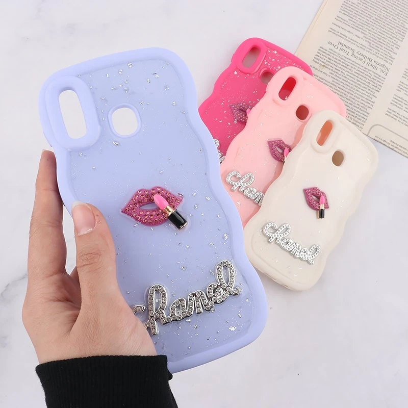 قاب موج دار سامسونگ Galaxy A20 / A30 طرح Chanel
